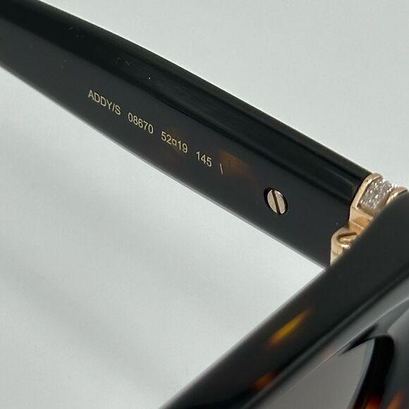 NEW JIMMY Sunglasses CHOO ADDY/S 0086 70 Havana/Brown Women NEW
